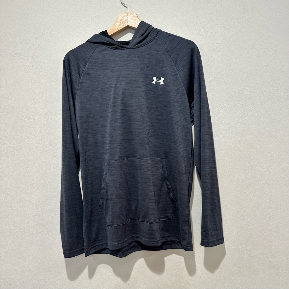 Under Armour Charcoal Hoodie with Logo